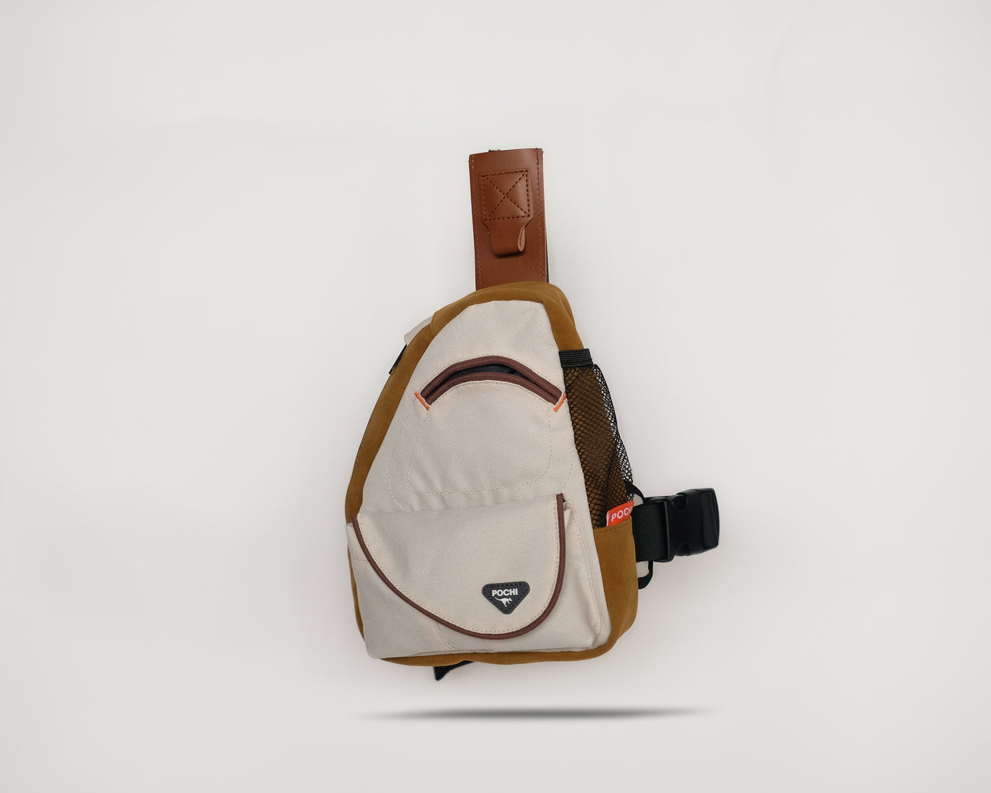 03_ Cream - Suede Holster Pouch