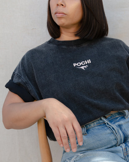 05_Black Embroidered Tee