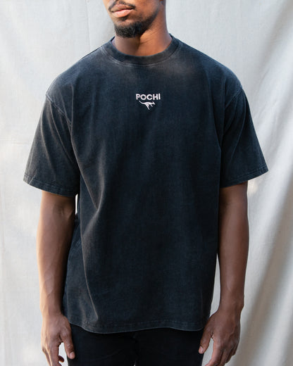 05_Black Embroidered Tee