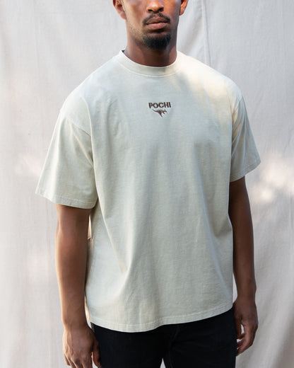 06_Cream Embroidered Tee